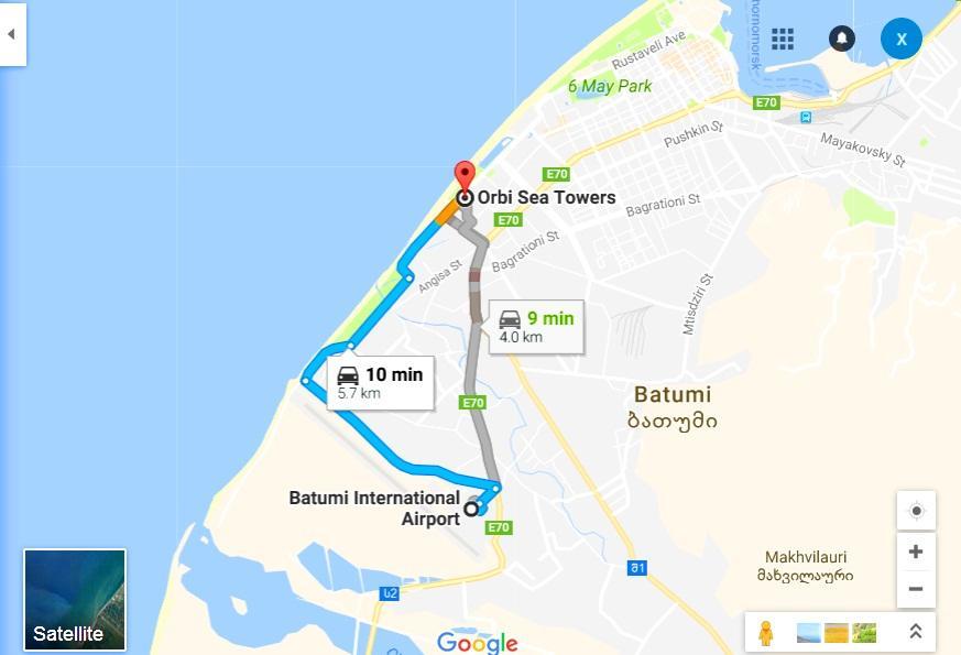 Orbi Sea Towers Block G Apartman Batumi Kültér fotó